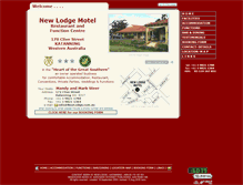 Tablet Screenshot of newlodge.com.au